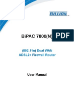 BiPAC 7800(N) FW1.02b User Manual