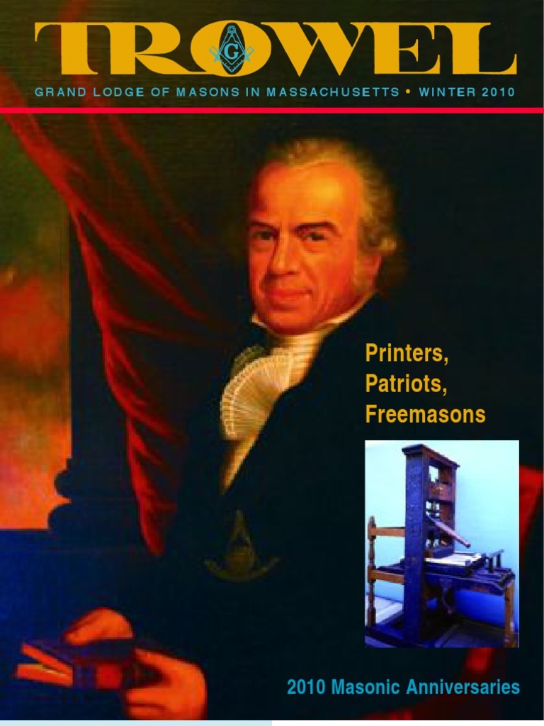 The Trowel PDF Freemasonry Masonic Lodge