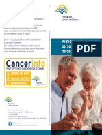 4.3.1 Alimentation Des Personnes Atteintes D'un Cancer - BRO - 2014-12