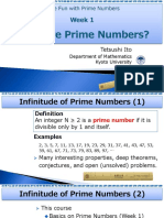 Prime Numbers Lec1