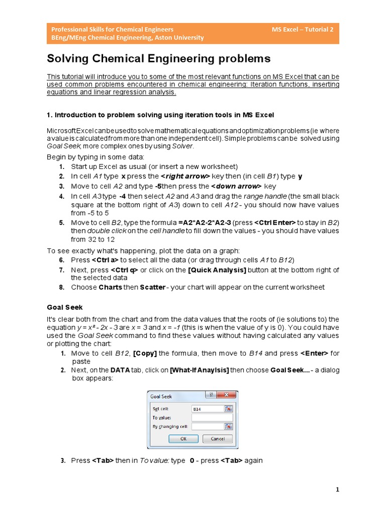 Session 2 excel questions pdf coefficient of determination