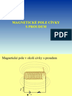 Magnetické Pole Cívky S Proudem