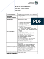 Plano de Aula Interdisciplinar