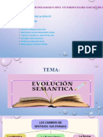 Exposicion-Evolucion Semantica