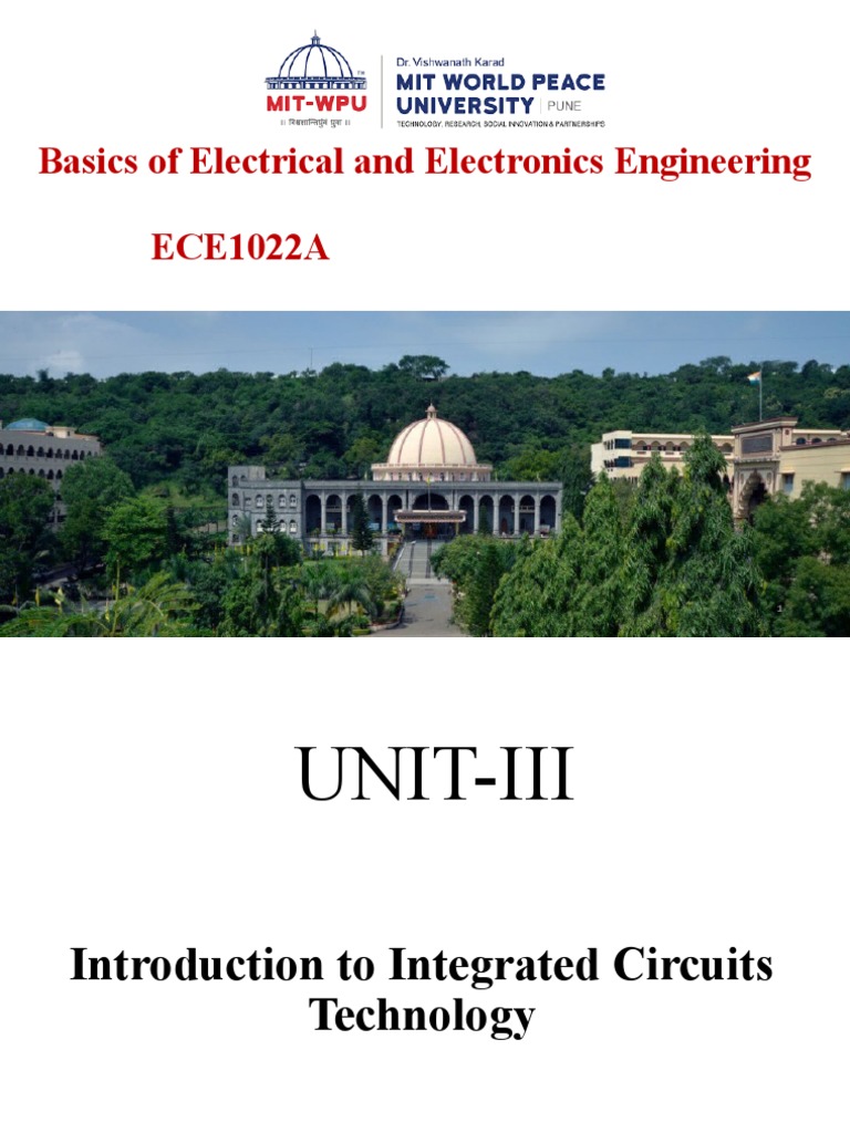 UNIT 3 - A Analog Integrated Circuits | PDF | Operational Amplifier ...
