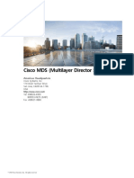 B Cisco Mds Multilayer Director Switch Lab v1 Korean