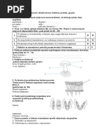 Test IV. Tkanki I Organy Roslinne Test Z Widoczna Punktacja | PDF