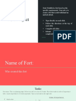 Fort Project PowerPoint