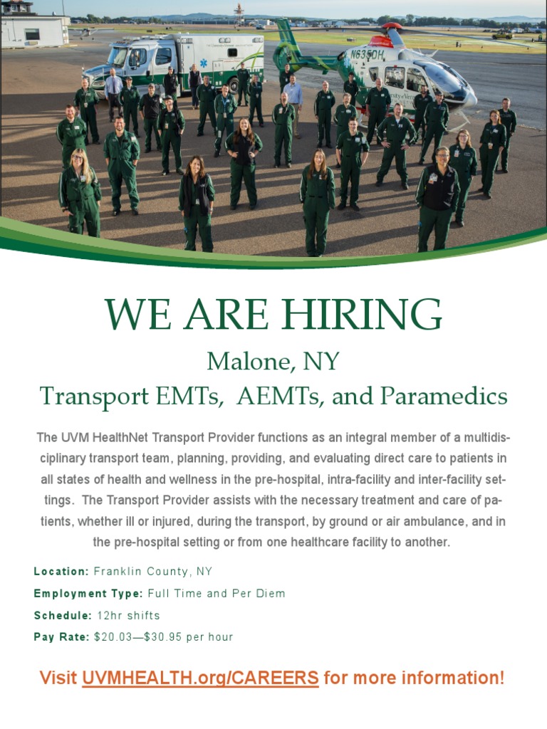 Malone Job Posting PDF