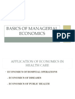Basics Of Managerial Economics In Healthcare: Scarcity, Growth, And Applications