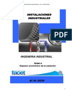 TEMA 8 (7 Hojas) - Espesor Economico