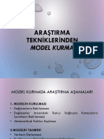 Bilimsel Araştırma Ve Etik-Model