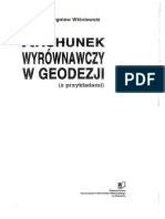 Wiśniewski Z. - Rachunek Wyrównawczy W Geodezji