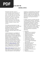 Animal Bites