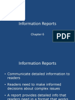 Information Reports