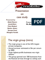 Presentation On Virgin Case
