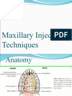 Maxillary Injection Techniques