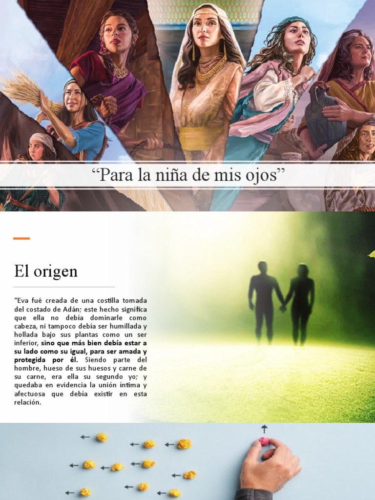 La niña de mis ojos en la Biblia | PDF