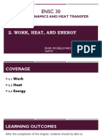 II. Energy and The First Law of Thermodynamics Part 1