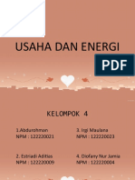 USAHA DAN ENERGI