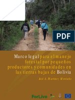 M-7375 Marco Legal Manejo Forestal Pequenos Productores Comunidades Tierras Bajas de Bolivia