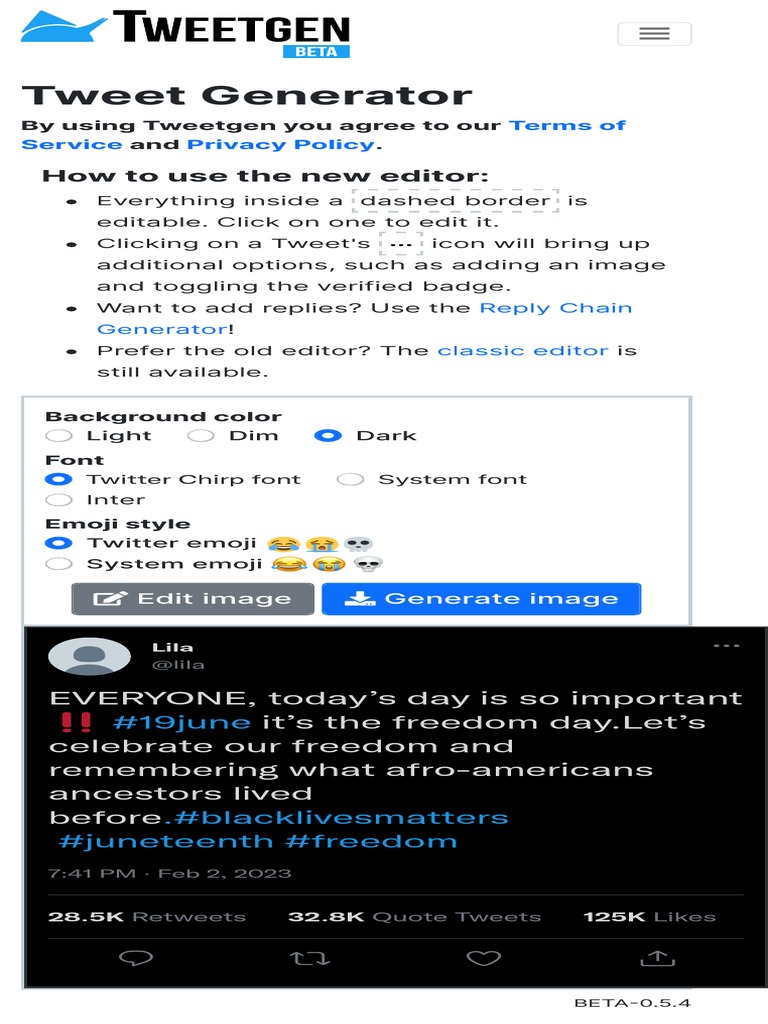 Tweet Generator Tweetgen | PDF | Computers