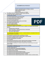 Copia de Matriz Documentaria - Proyectos Revisión Al 06.06.22