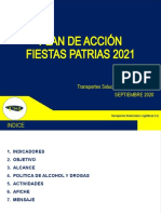 Plan de Acción Fiestas Patrias 2021