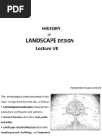 ARCH 4162 Lecture VIII-Hisory of Landscape Architecture