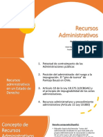 Recursos Administrativos Diplomado Derecho Administrativo 2022