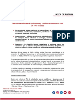 NDP - Cofidis - Las Contrataciones de Préstamos y Créditos Aumentaron Casi Un 18% en 2022