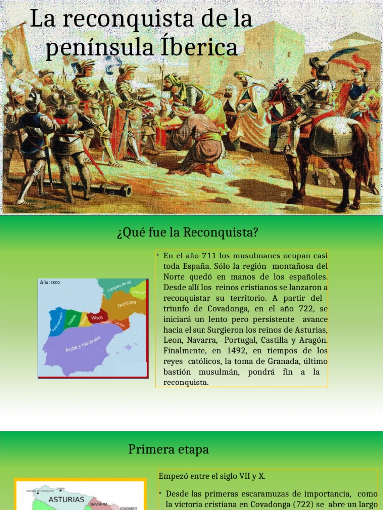 Historia de la Reconquista Española | PDF | Edades medias | España