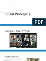 Social Principles