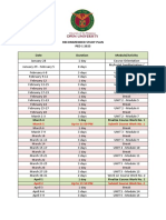 Recommended Study Plan PED 1 2023