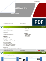 LTE Basic KPI and Optimization