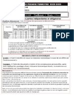 Sujet de Composition Economie Tseco