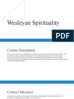 Wesleyan Spirituality