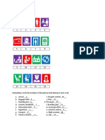 Amador - Carlos - at The Airport Signs Worksheet