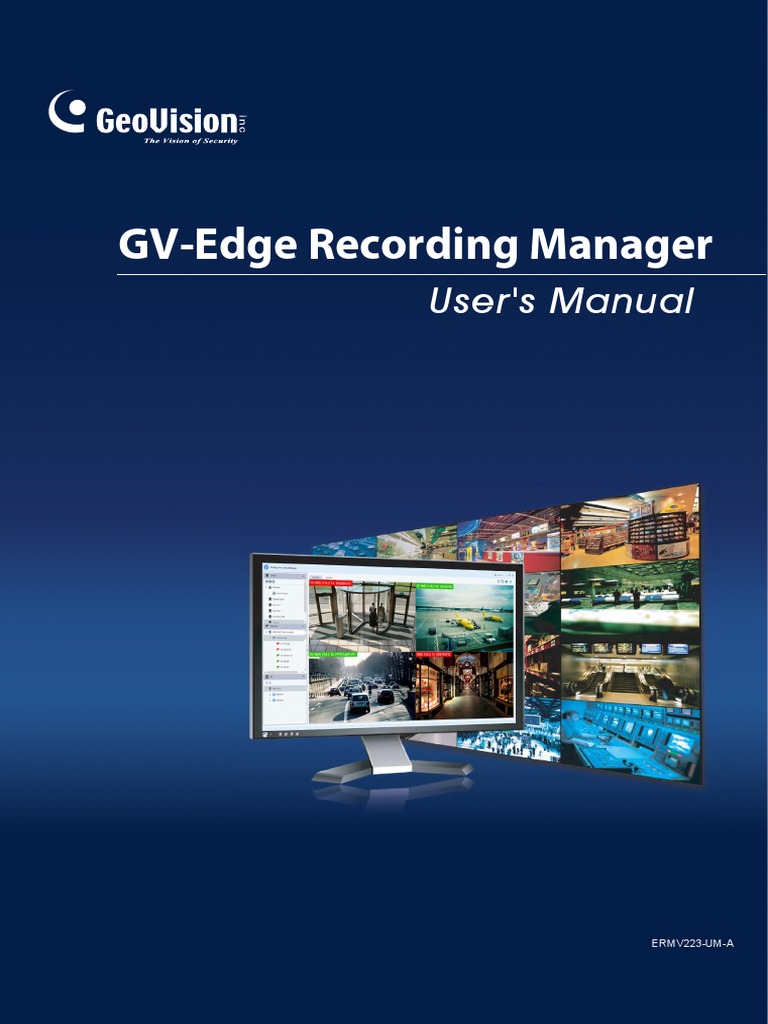 GVEdge Recording Manager User Manual PDF Graphics Processing Unit