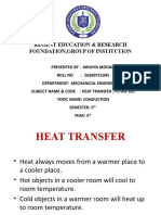 Heat Transfer via Conduction