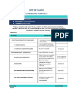 Plan de Trabajo Evangelismo