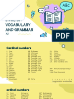 A2 Vocabulary List - Full