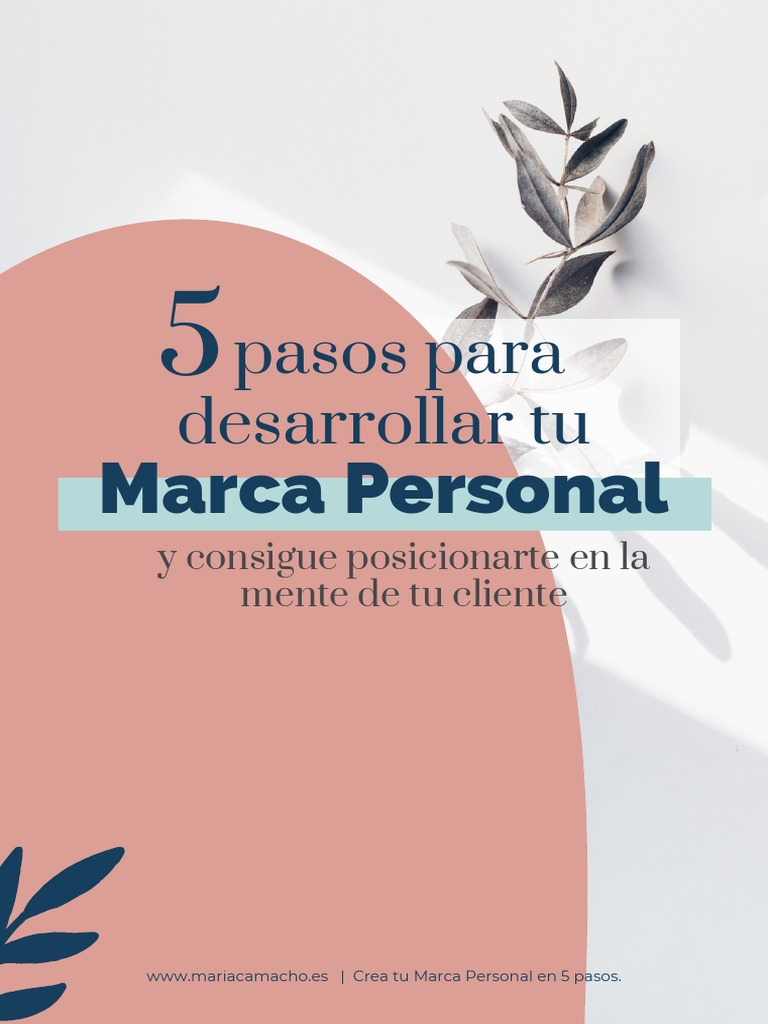 5 Pasos para Crear Tu Marca Personal PDF | PDF | Marca | Planificación ...