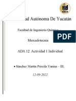 ADA 12. Actividad 1 Individual