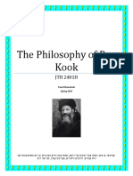 The Philosophy of Rav Kook - IBC - JTH 2481H - Yosef Bronstein