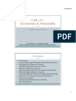 1d.1.Genetics & Personality CONTENTS