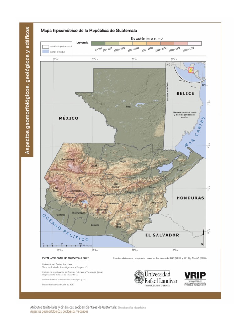 Mapa-Hipsometrico GT URL | PDF