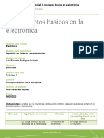 Conceptos Básicos en La Electrónica