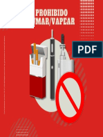Señalética - Prohibido Fumar