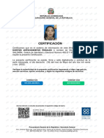 Certificado de antecedentes penales República Dominicana